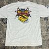 Vintage Nascar T-Shirt Herren Größe L Grau KISS Country Thunder Road 2002 Racing