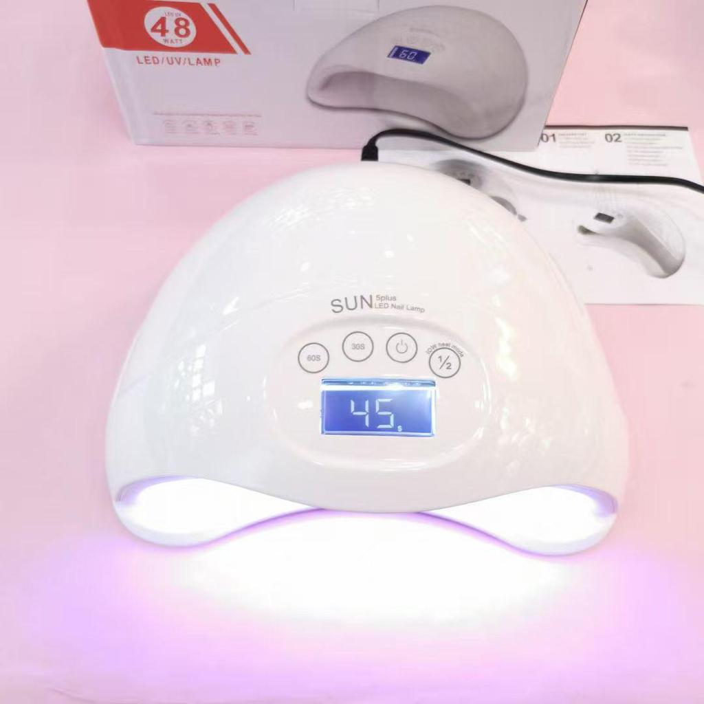 SUN12C34S 48W Nail Lamp: Touchscreen, Intelligent Induction Phototherapy System