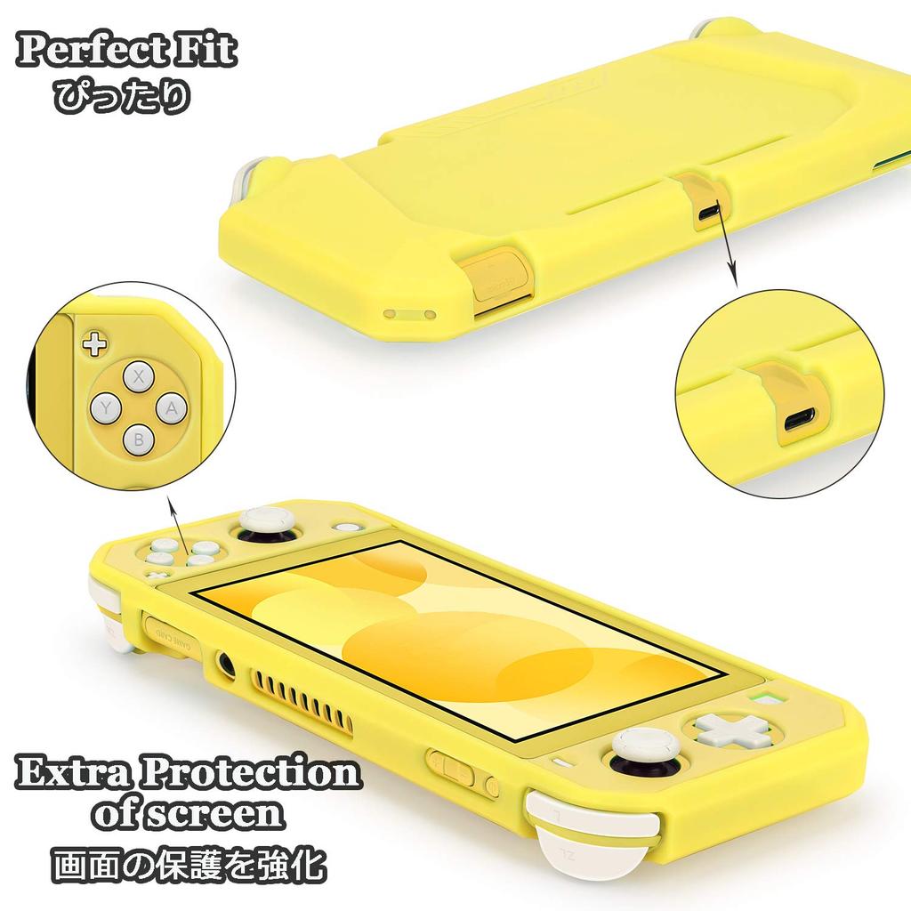Tasikar Switch Lite Case Compatible with Nintendo Switch TPU Shockproof Protective Cover for Nintendo Switch Lite Lite, Thin, Soft-Touch (2019)