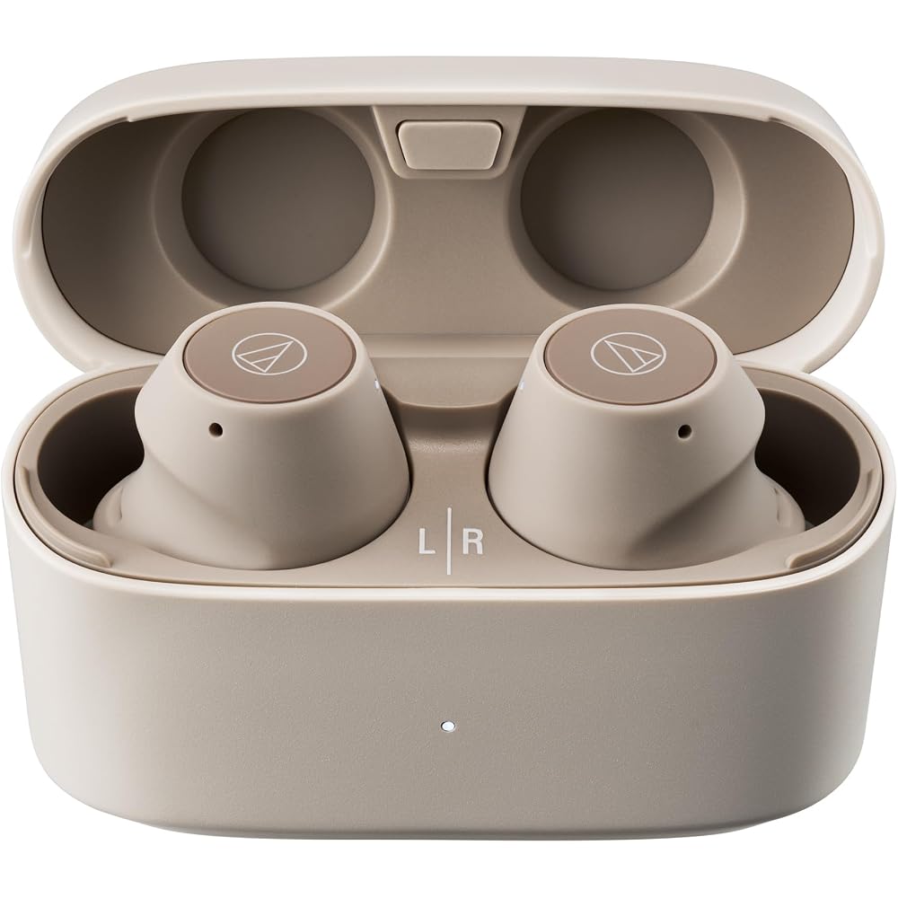 ATH-CKS30TW+/BG (Light Beige) Bluetooth True Wireless Earphones SOL