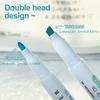 25pcs Colorful Dual Tip Highlighter Pens Set, Double Ended Highlighter with Broad & Fine Tips, Assorted Bright Color Markers
