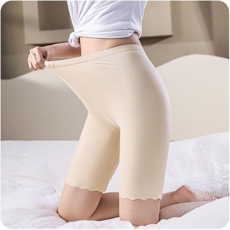 

Ice Silk Women s Seamless Safety Shorts - Breathable, Anti-Exposure, No Curling for Skirts M [Recommended 80-110 lbs]