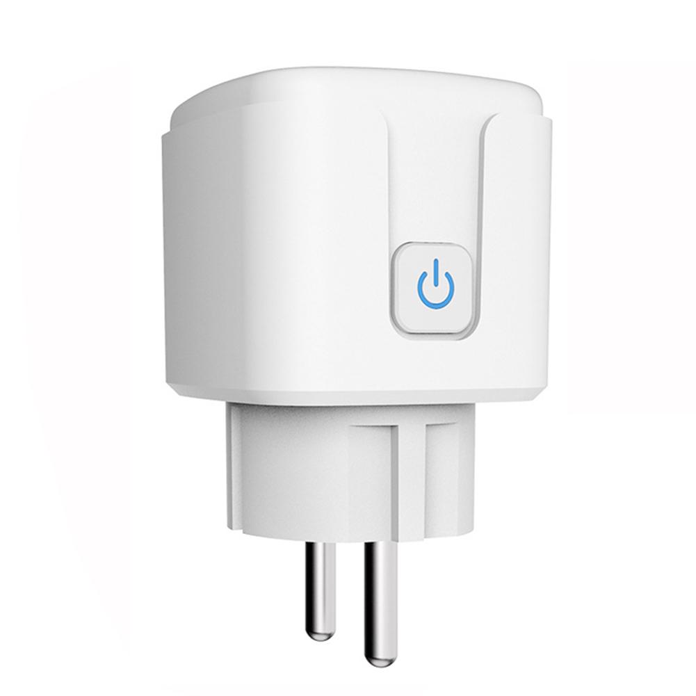 WiFi Connected Socket Intelligent Socket with Timer and Countdown Function 16A Adapter Plug for Power Consumption Measurement