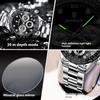 Fashion Classic Brand Men's Watch New Waterproof Luminous Multi-function Quartz Watch Business Sports Clock Chronograph