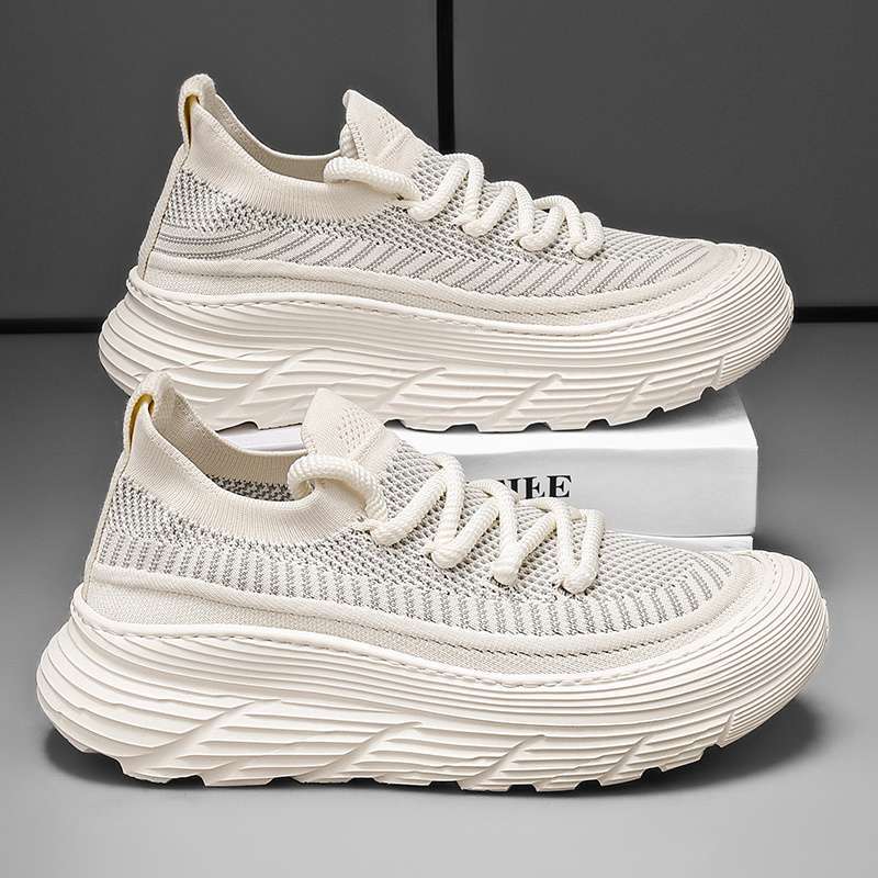 

Мужская обувь летняя дышащая обувь мужская сетчатая модная универсальная белая обувь спортивная и для отдыха обувь для папы для бега модная обувь 39