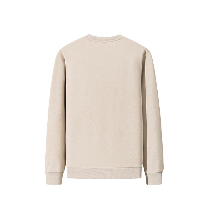 Anta Comfortable Simple Round Neck Pullover Sports Sweatshirt Men Sweatshirt 152547726N-1