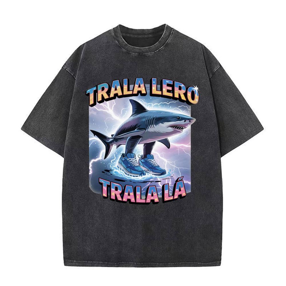 T-shirts Meme Chat Drôle de Survivant de la Circoncision pour Mode Unisexe Hip Hop Vintage T-shirt Vintage Lavé Pur Coton T-shirts Unisexes