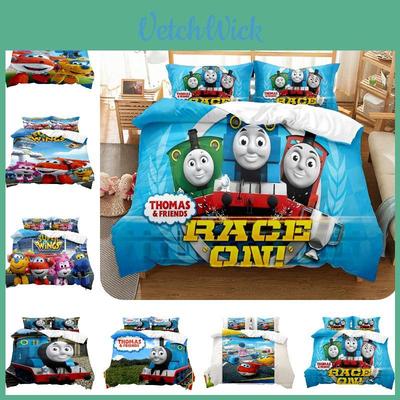 Thomas Cartoon Digital Print Bedding Set Modern And Minimalist Style Suitable For 1.8m Bed 200*135cm 200*200cm 220*240cm