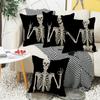 Halloween Decoration Pillow Skull Pillow Case Living Room Decoration Sofa Bedroom Pillow Bedside Pillow