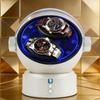 Luxury Dual Watch Winder Box Anti-Magnetic Mechanical Watch Winder Watch Rotator  Display Storage