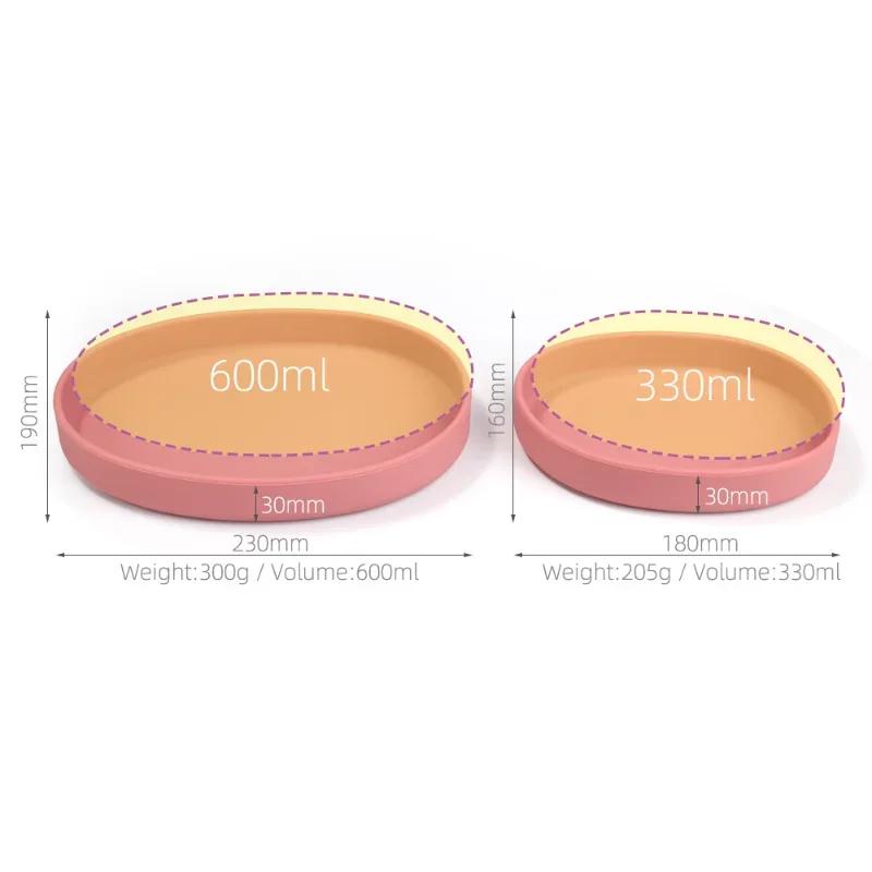 

Silicone Pet Dog Feeding Bowl Outgoing Dog Accessories Drinking Water Silicone Cat Bowl Dog Bowl Pet Supplies S