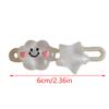 1Pc Cute Cloud Hair Clip Star Duckbill Clip Sweet Girl Hair Pin Bangs Side Clip Woman Headwear Hair Accessories
