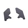 Universal Motorcycle Carbon Fiber Foot Peg Plate Rearset Heel Guard Accessories for Streetfighter 848 1098