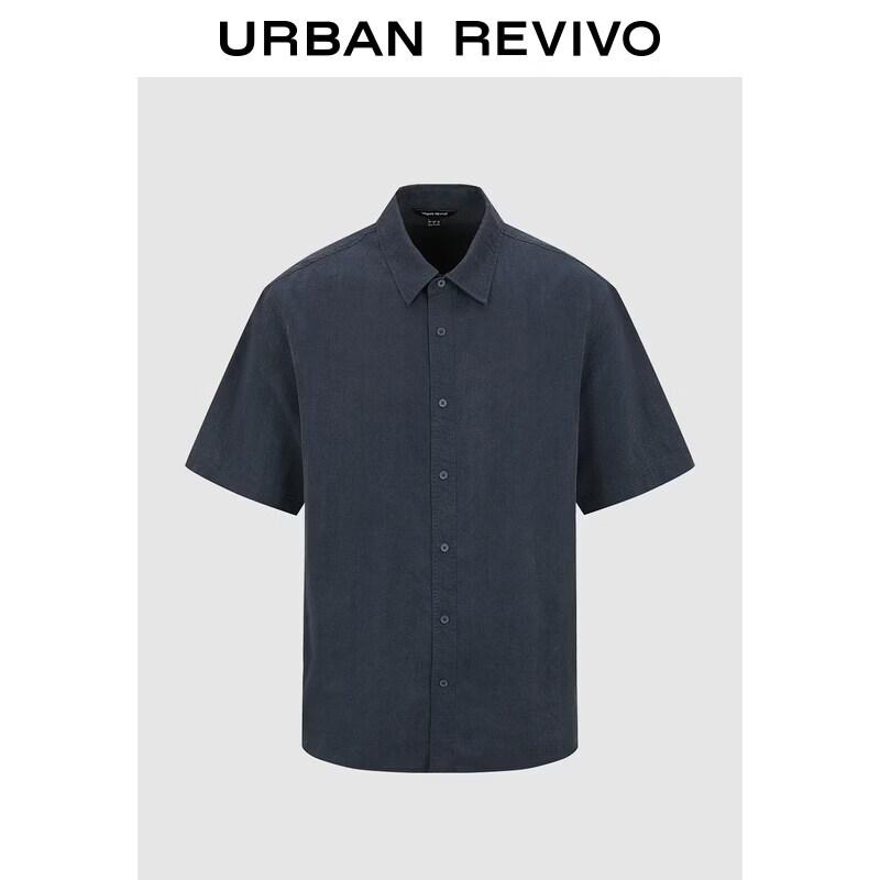 

UR Men s Pleated Short Sleeve Shirt M