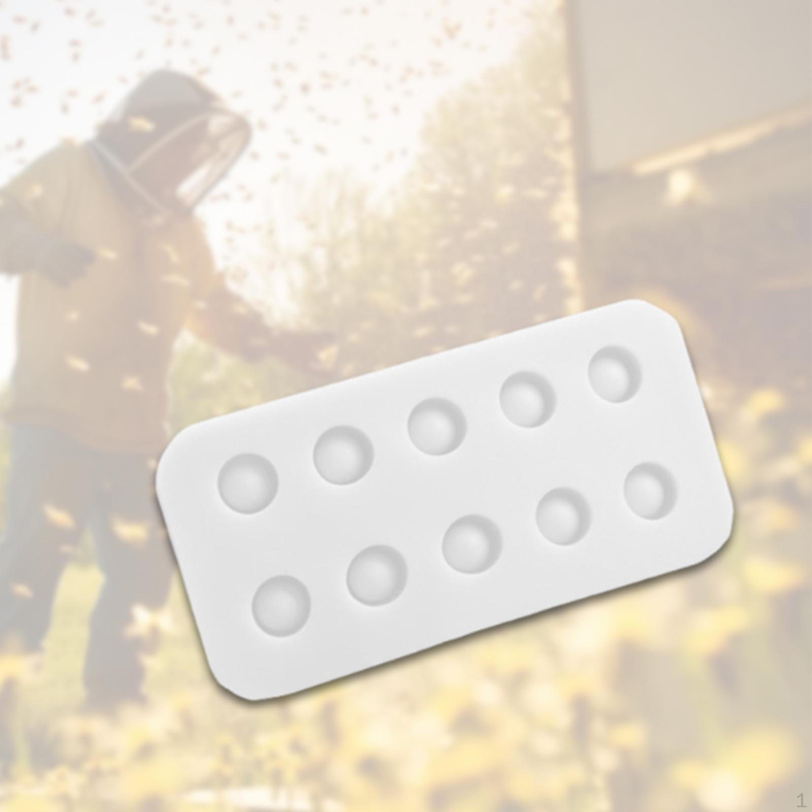 

Queen Grafting Cups Bee Cell Cup Model Bees Silicone for Professionals помаранчевий