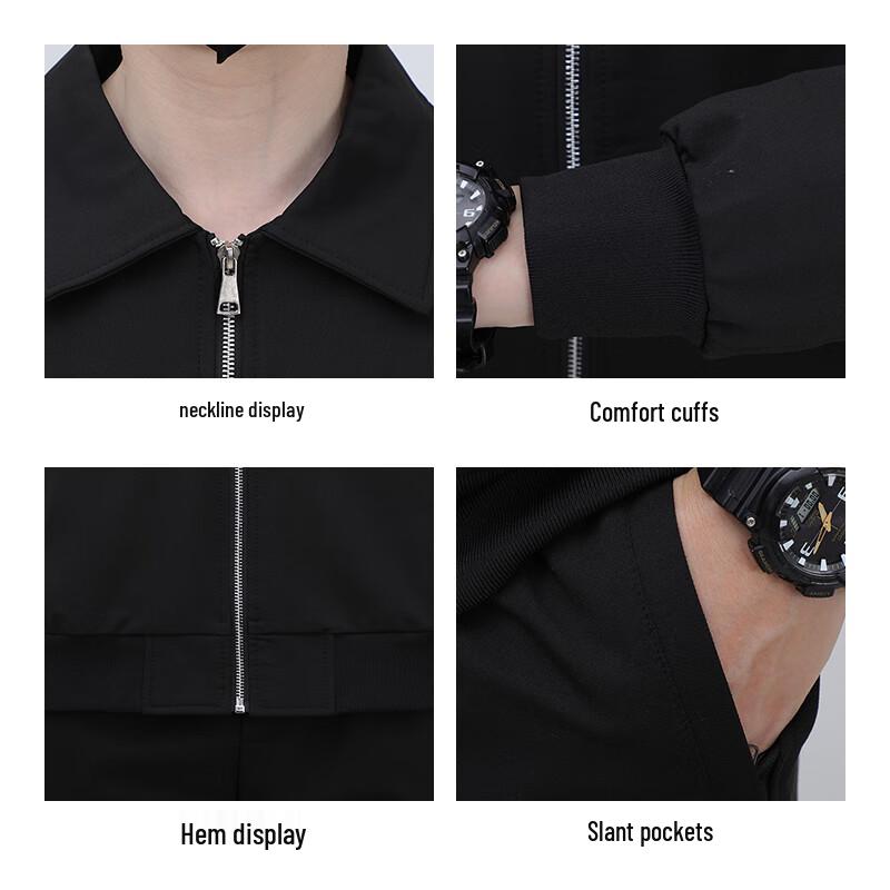 EASTERN CAMEL Men's Retro Loose Lapel Jacket