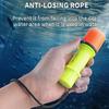 D2 Scuba Diving Flashlight Dive Torch Snorkeling Light 3 Modes IPX8 Waterproof Underwater Lantern Lamp LED Flashlight Work Light