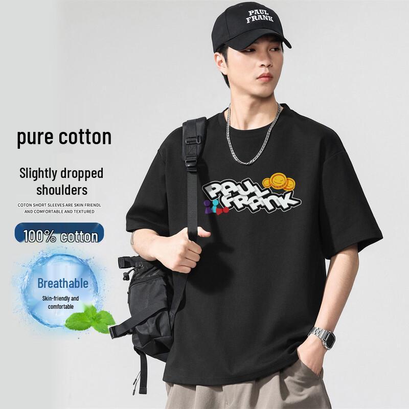 Paul Frank Men s Printed Loose Fit Short Sleeve T-Shirt S 2170₽