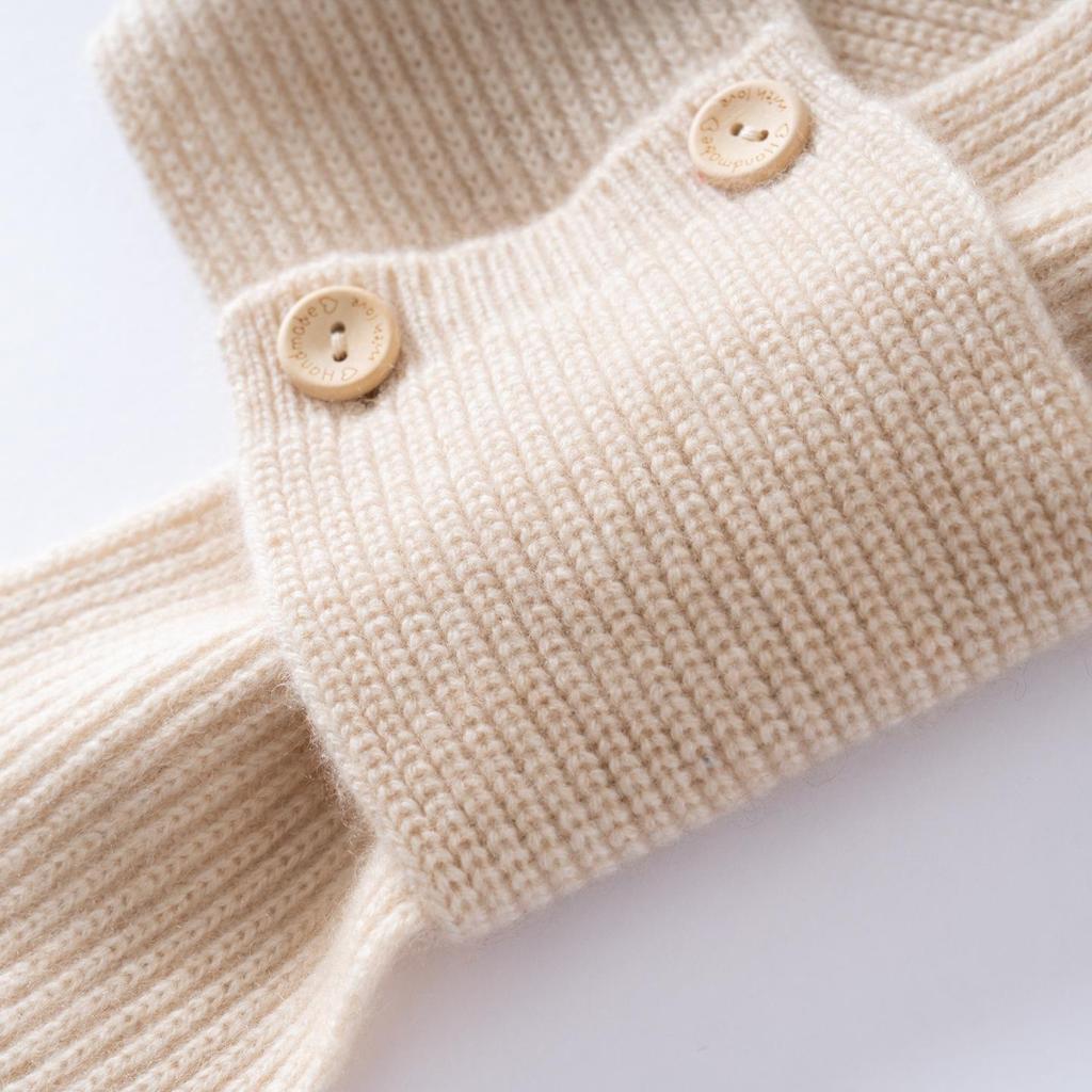 Children's Cashmere Knit Neck Warmer: 2-8 Years, Boys & Girls, Autumn-Winter Scarf & Spring Collar