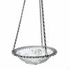 Hanging Bird Feeder and Bath Bowl Outdoor with Chains Hook