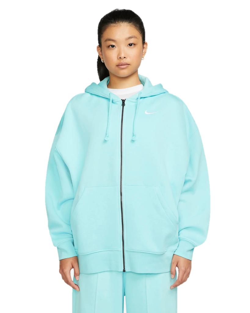 Nike Essential Fleece Size DD5635 482 Women's Full-Zip Hoodie, M,