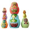 Animals Pattern Stacking Nesting Dolls 6 Layer Stacking Cups Gams  Gift for Boy