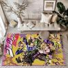 Jojo S Bizarre Adventure 5 Square rugs are a great choice for living rooms, bedrooms, home décor, and as gifts