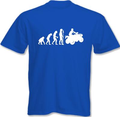 Quad Bike Unisex T-shirt Evolution Of Biking Funny Quads