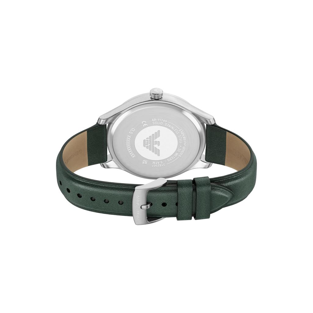 Emporio Armani Analog Leather Watch AR11749 Men's