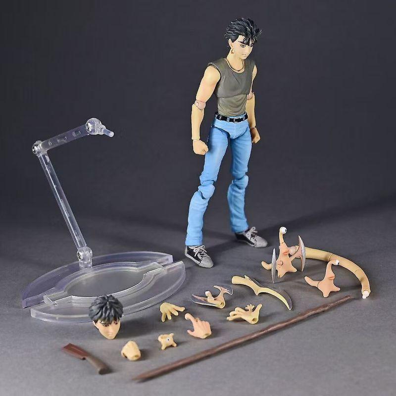 New In-Stock Shinichi Izumi Action Figure Migi Parasyte Anime Collectible Posable Model Replaceable Parts Model Toy with box