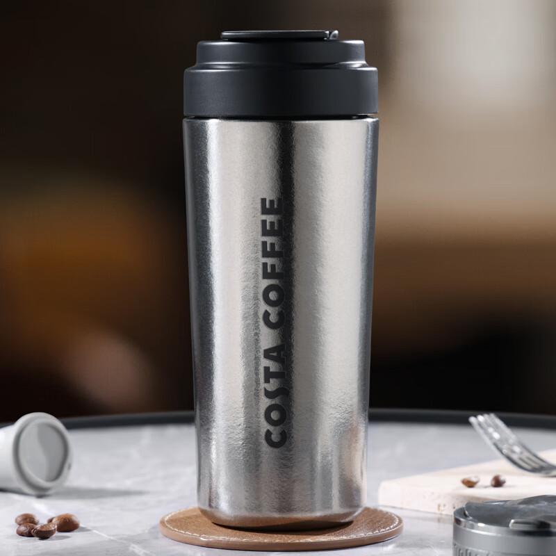 COSTA Urban Silver Peak Pure Titanium Insulated Mug