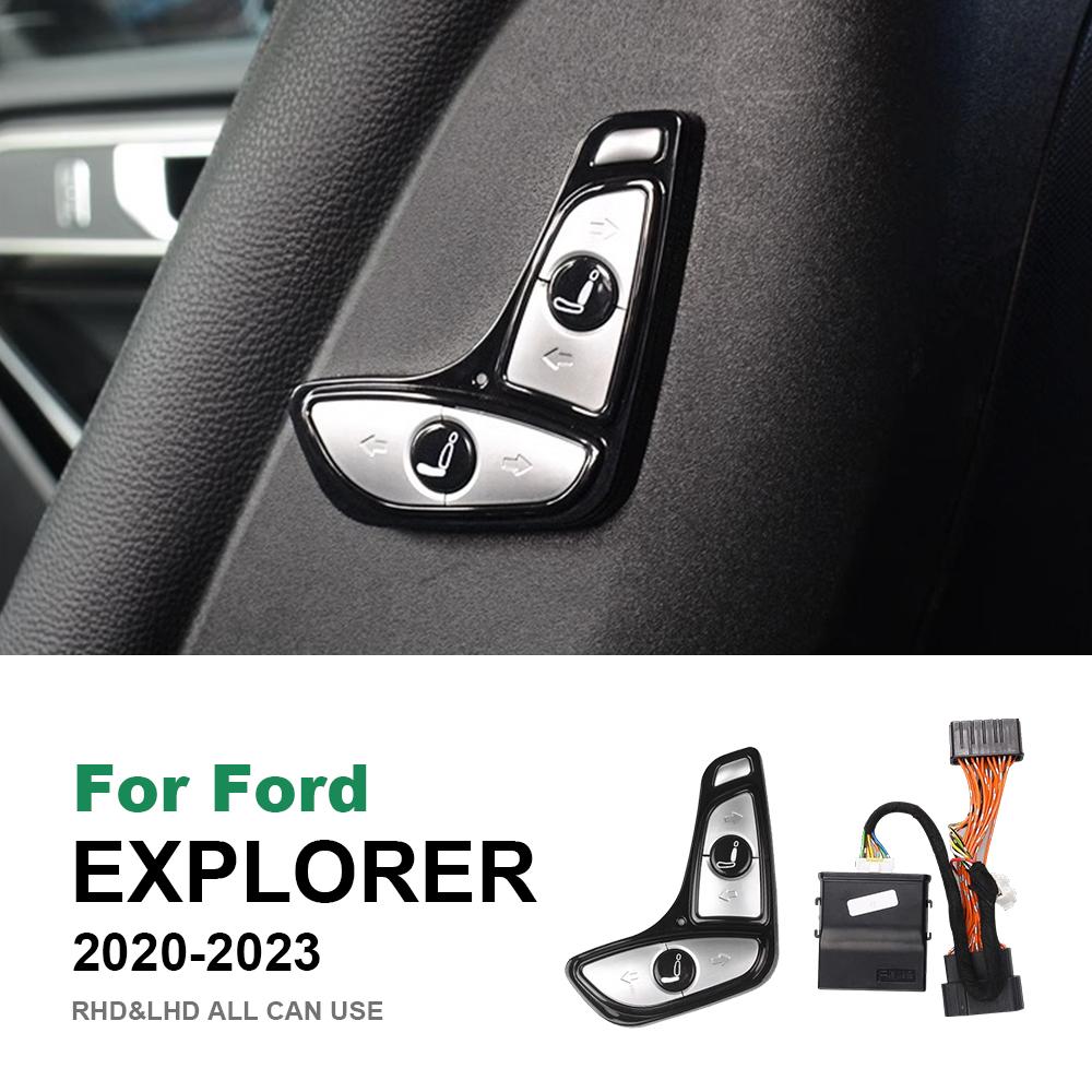 For Ford Explorer 2016 2017-2021 2022 2023 2024 Co-Pilot Seat Add Adjustable Button Passenger Seat Wireless Button Upgrade Tools