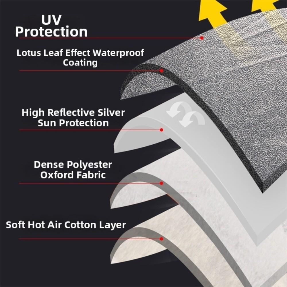 UV Resistant Golf Cart Cover Dust Proof Outdoor Vehicle Cover Sightseeing Car Cover  All-Season Use