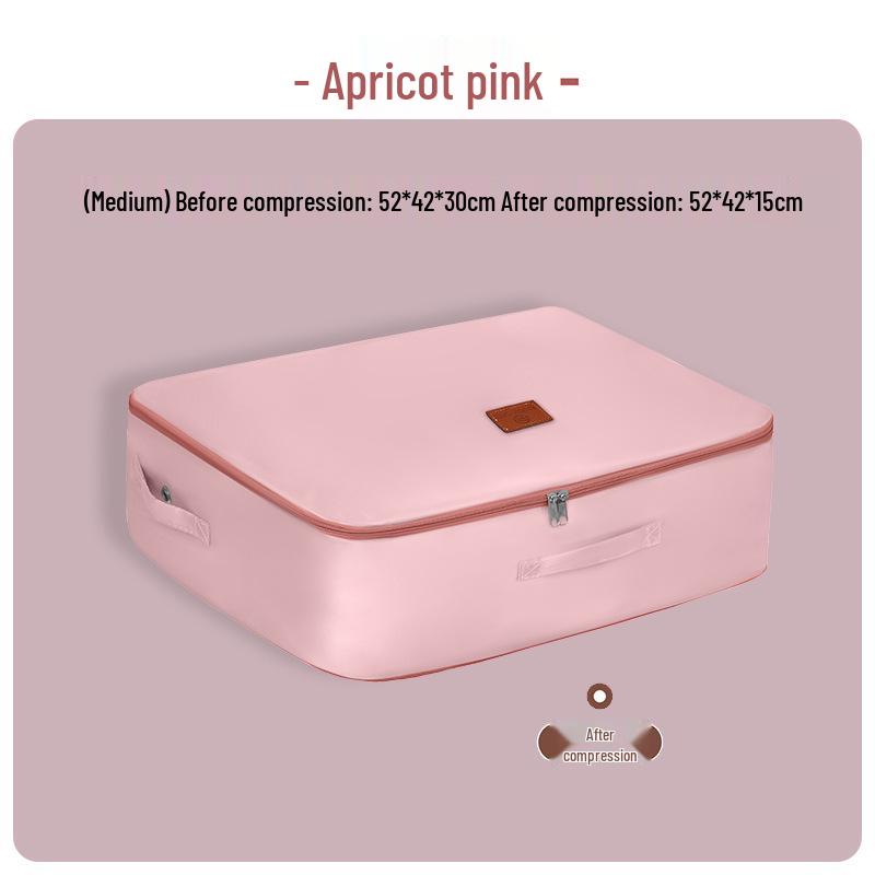 Large Capacity Compressible Storage Bag for Quilts and Jackets