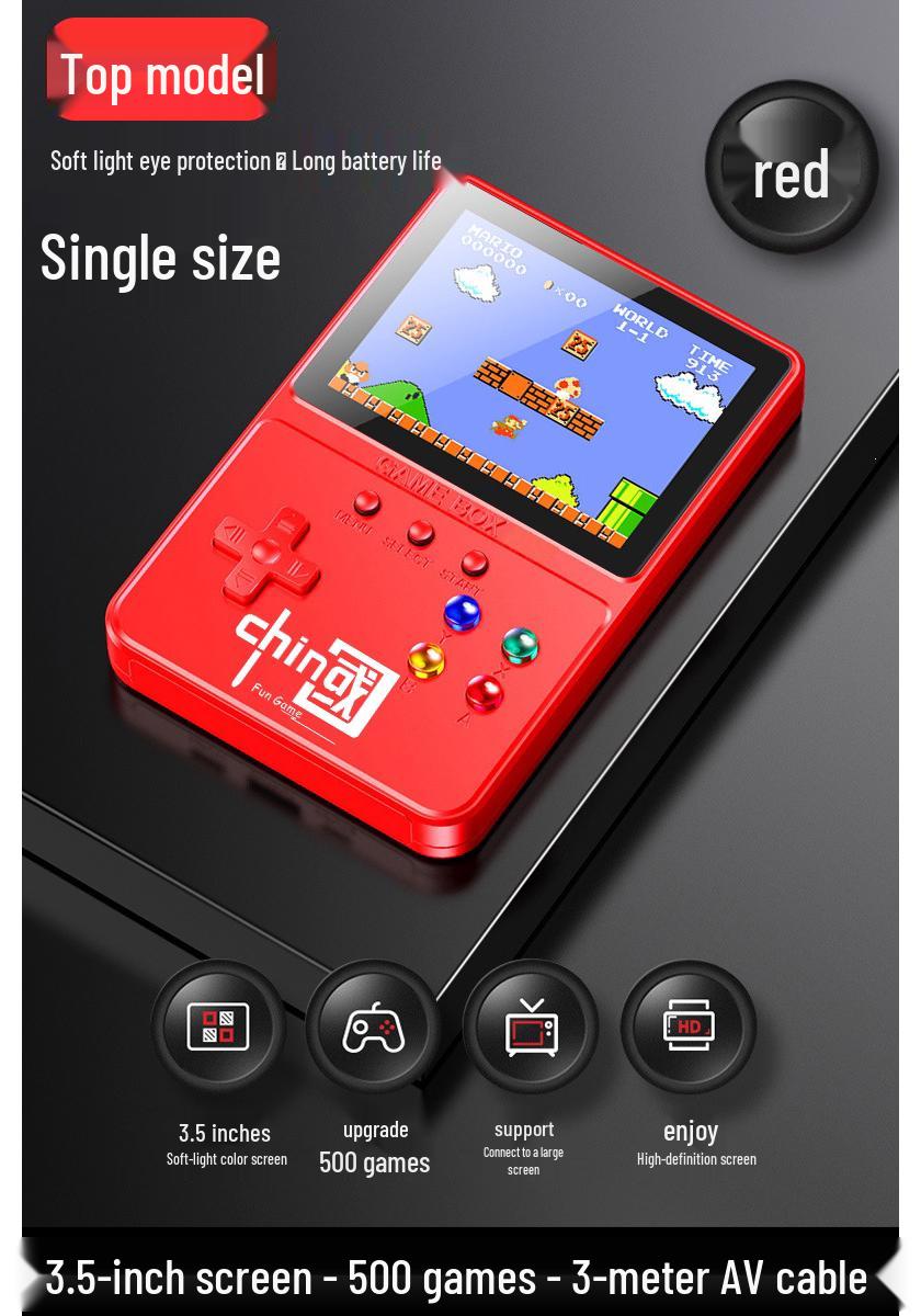 2025 Retro Handheld Game Console - Classic Large Screen Nostalgia for Kids