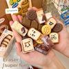 Gift Fun Snack Eraser Students Stationery Eraser Kawaii Chocolate Shape Eraser