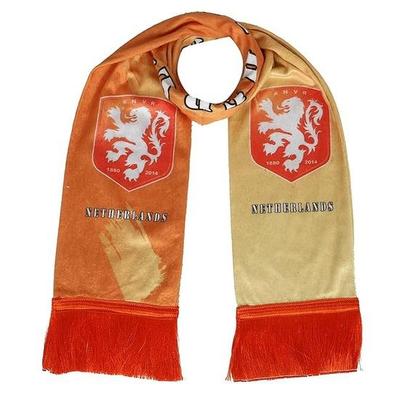 KNK Soccer Winter Muffler Football Scarf Country World Cup Fans Soccer Scarves Velvet Fur Premium Fabric Netherland