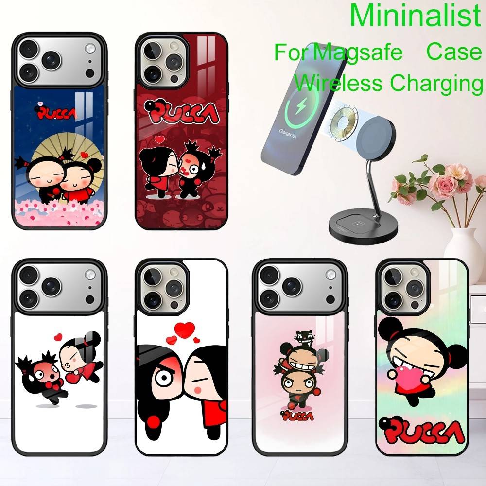 Couple Puca Y Garu Printed Phone Case For iPhone17,16,15,14,13 Plus,Pro Max Magnetic For Magsafe Wireless Charging