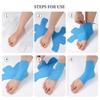 2Pcs Cotton Kinesiology Tape for Ankle Pre-Cut Athletic Tape New Ankle Tape  for Ankle Support
