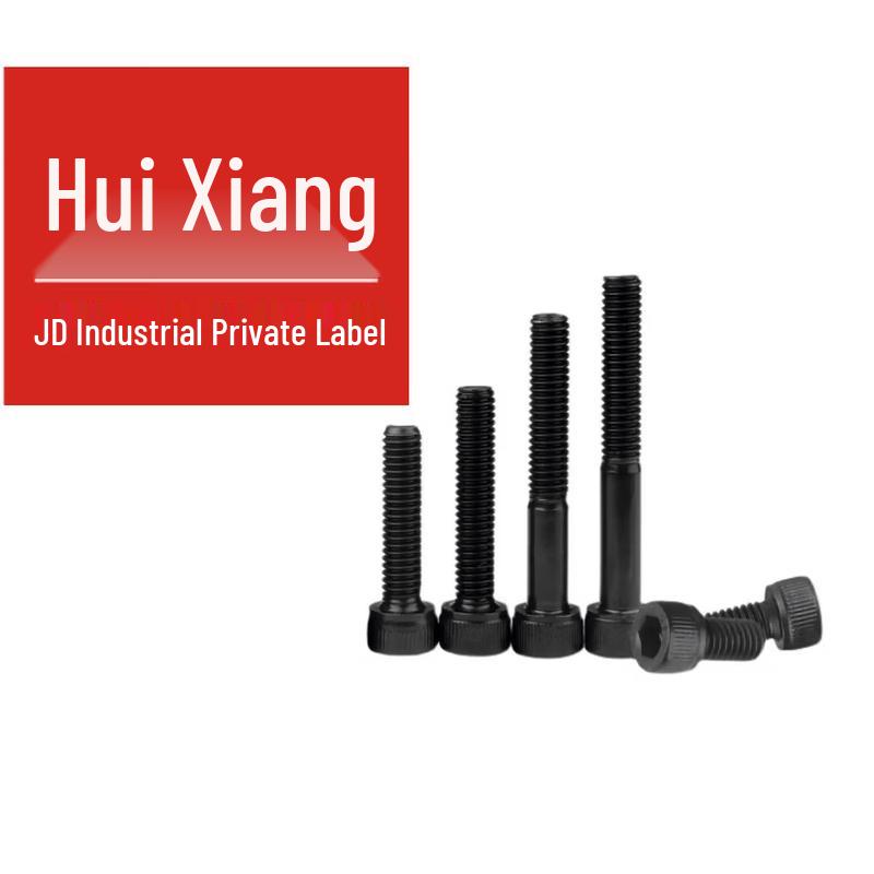 DIN 912 Hex Socket Cap Screw, Grade 12.9, Black Oxide
