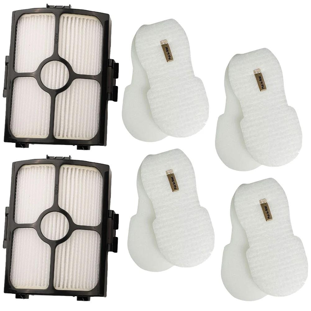 For Shark Vacuum Cleaner Filter Kit for Models HZ4000 HZ4002 HZ4001AMZ HZ3002 HZ3000 Includes 4 Foam and 2 HEPA Filters