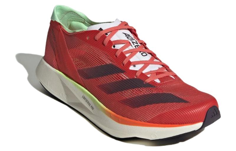 adidas Adizero Takumi Sen 10 Gebraucht Scarlet Aurora Met. Leuchtendes Rot IG8201