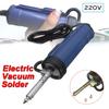 220V 50Hz Solder Sucker Electric Vacuum Desoldering Pump Iron Guns Soldering Repair Tool with Nozzle and Drill Rod 30W