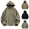 Herren 1/4 Zipper Kapuzenpulli Modische Gestreift Hoody Oversize Outdoor Sweatshirt Lightweight Kapuzenjacke Langärmliger Hoodie Elegant Einfarb