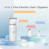 Zestaw do pielęgnacji zwierząt Lettuce Pets, Pet Pro z ceramicznymi ostrzami, Pet Pro 4 różne ostrza, Zestaw do pielęgnacji psów, Bezprzewodowy trymer elektryczny 4 w 1 do pielęgnacji łap,
