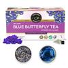 TEACURRY Blue Flower Tea, (1 Month Pack, 30 Tea Bags)- Helps In Skin Glow, Hair Growth, Eyesight, Mood Enhanc | Blue Flower Tea for Skin Glow