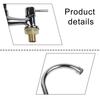 Solid Brass Chrome Construction Hot And Cold Mixing Faucet Hole Deck Basin Sink
