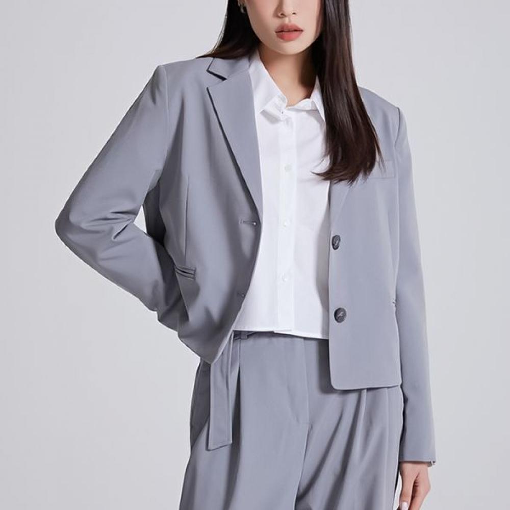 

[spao] Basic Crop JackeT Spjkc23w21 T DBeige/90