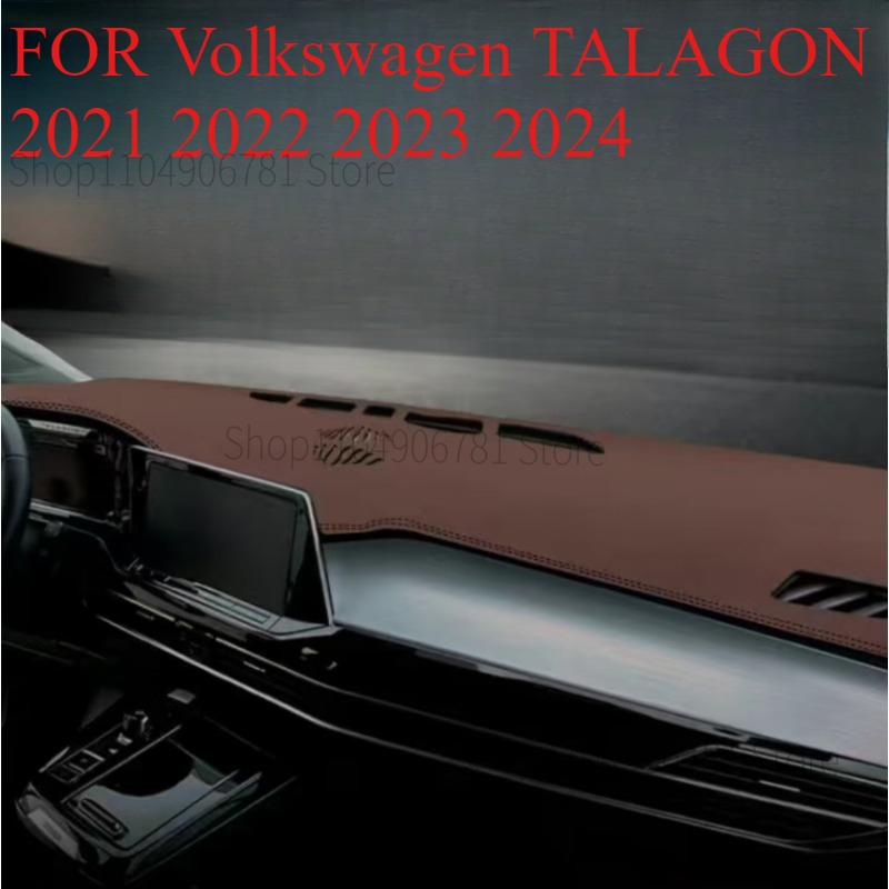FOR Volkswagen TALAGON    2024Car Dash Mat Dashmat Dashboard Mat Cover Sun Shade Dash Board Cover Carpet Accessories front C