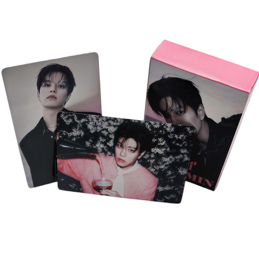 127PCS Kpop Stray Kids Album Concept Photocards Idol Merchandise Small Card StrayKids Fans Collectible Gift Cards SEUNGMIN LOMO Kid Friendly